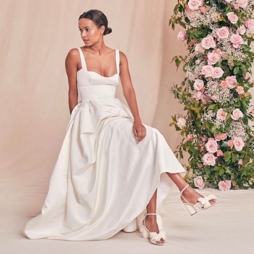 White Satin Gown (SOLD)